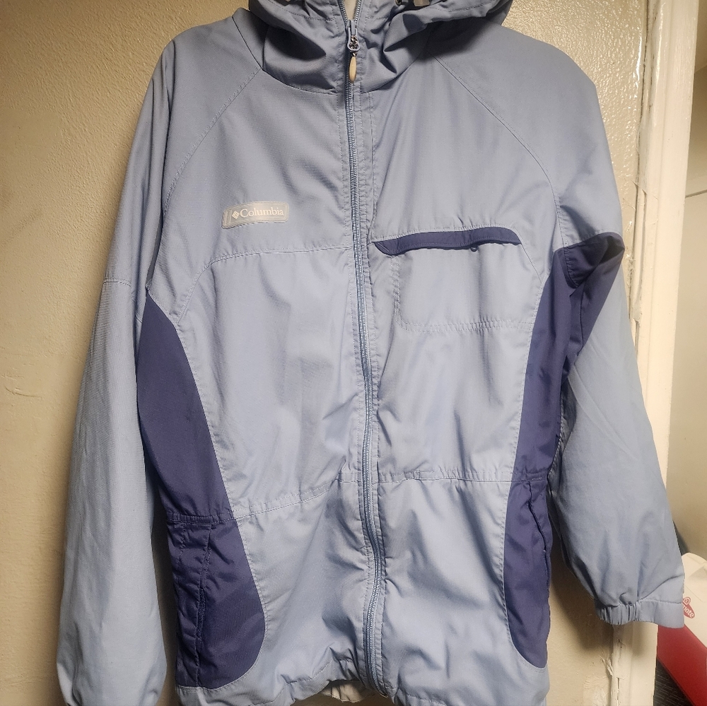 Columbia Womens Light Blue  Jacket Size Medium